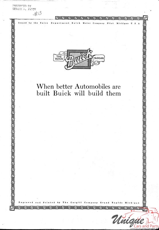 1914 Buick Foldout Page 5